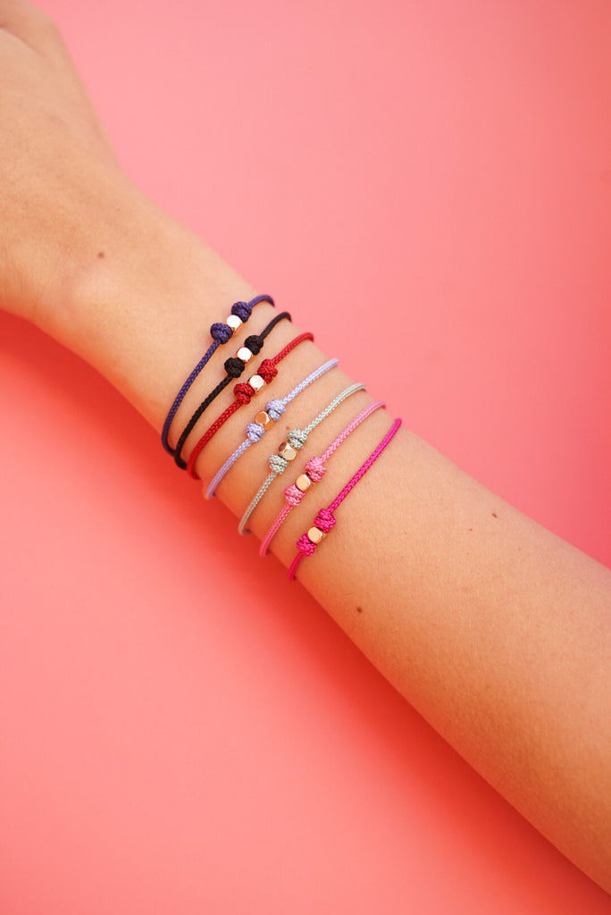 *bracelets: all (mini + gold)